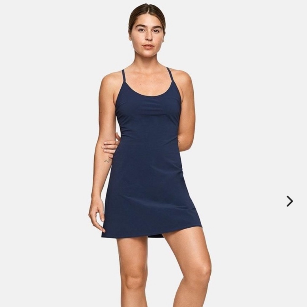 outdoor voices exercise dress navy XS
